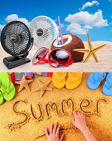 Clip on fan, Choose GEHEN Brand.