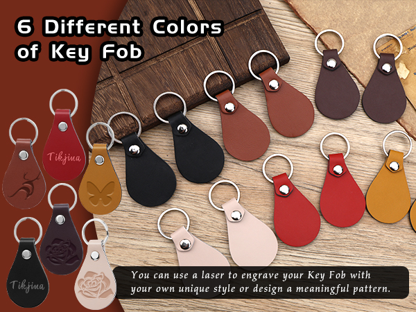 Leather Key Fob Kit