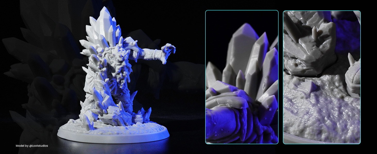 SUNLU 3D Printer Resin 3kg, Fast Curing Standard 3D Resin