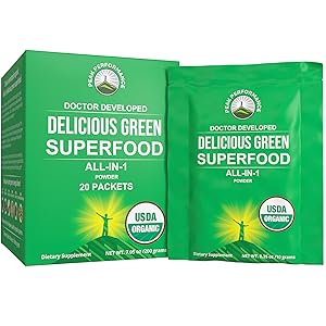 Green Powder Travel Packet