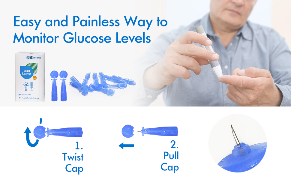 ELERA Blood Glucose Test Strips (G427BS), 50 pcs Test Strips and 50