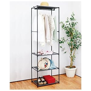 ❤超大容量＆大収納❣重いロングコートも余裕で掛けられる♪❤ハンガーラック az-lfs-882-4.jpg