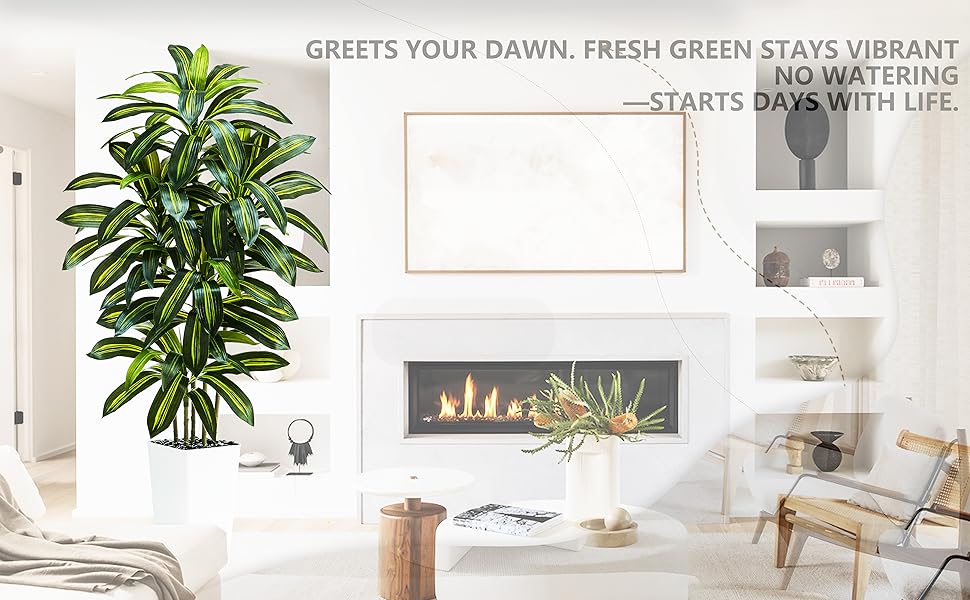 plants tree artificial plants indoor faux tree artificial dracaena tree fake tall plant faux trees