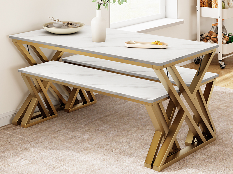 Dining table set for 4