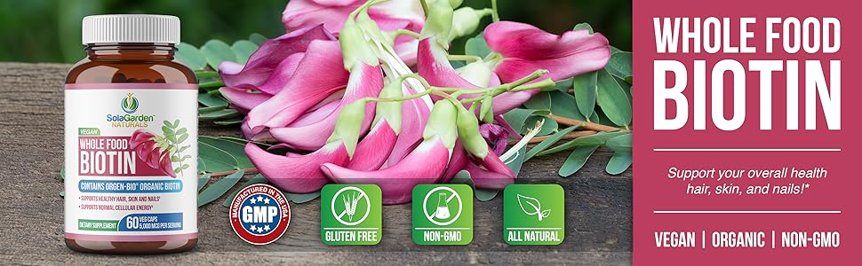 Support your overall health and hair, skin, and nails. 