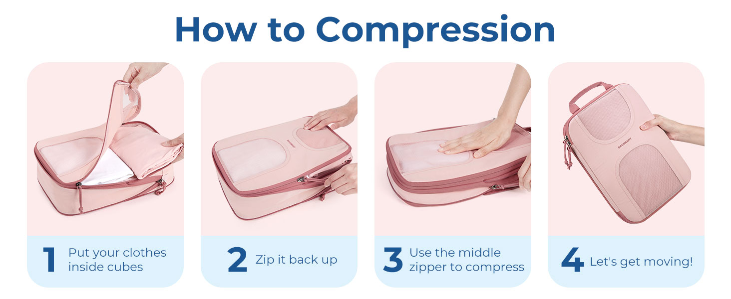 Compression Travel Cubes