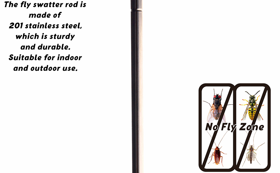 HUEIYING Retractable Fly Swatter Strong Plastic