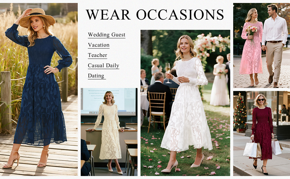 Semi formal dresses for women plus size Dresses for women 2025 wedding guest Casual business dress