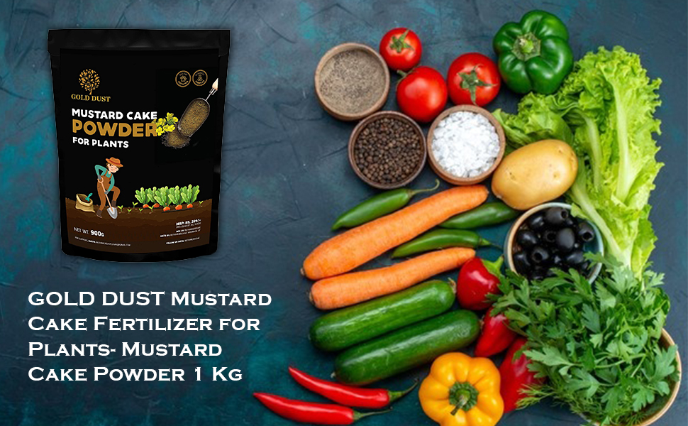 Gold Dust Mustard Cake Fertilizer for Plants, Sarso Khali Fertilizer