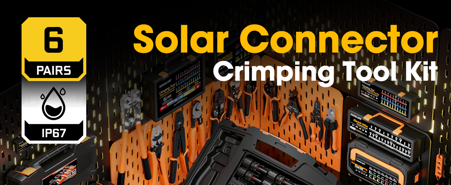 solar crimper solar tools mc4 crimper solar panel connector solar connector solar kit