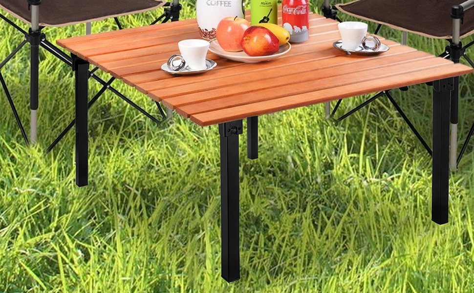 JuxYes 4 PCS Metal Folding Table Legs, Foldable Furniture Legs Heavy