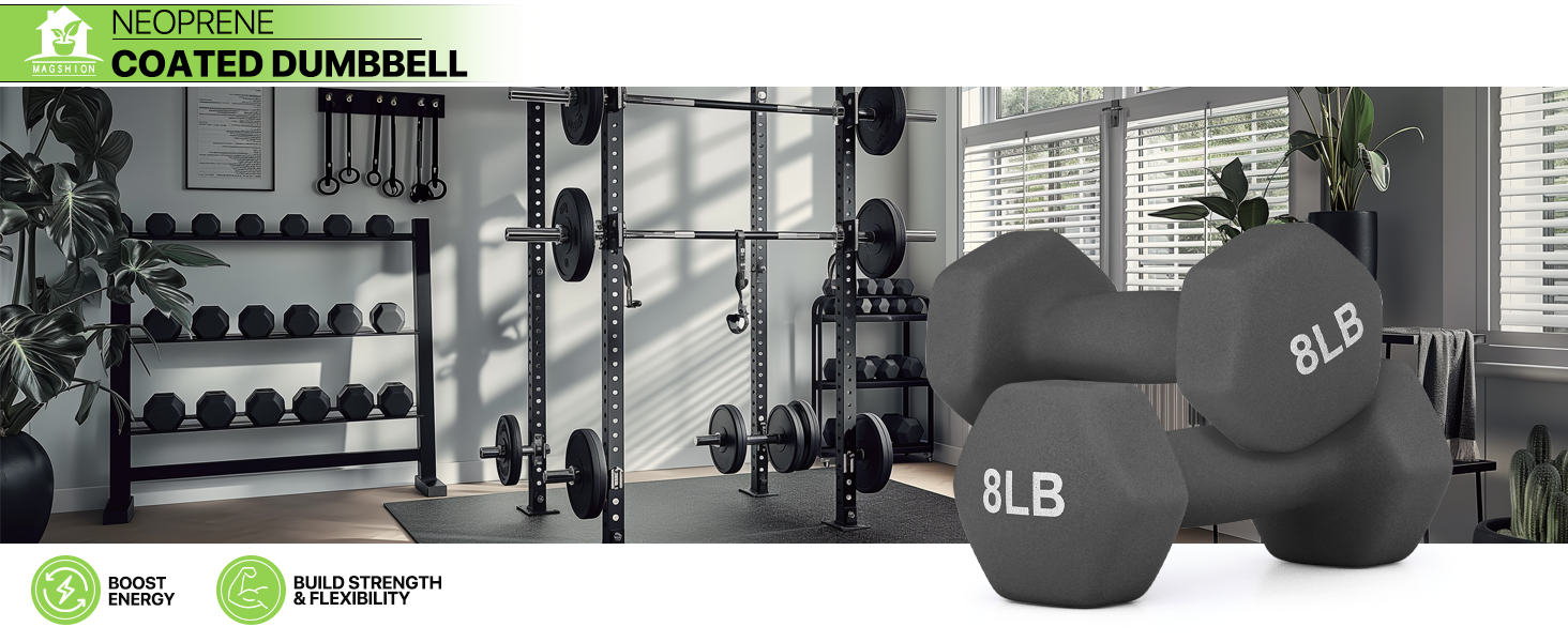 Dumbbell weight 8lb