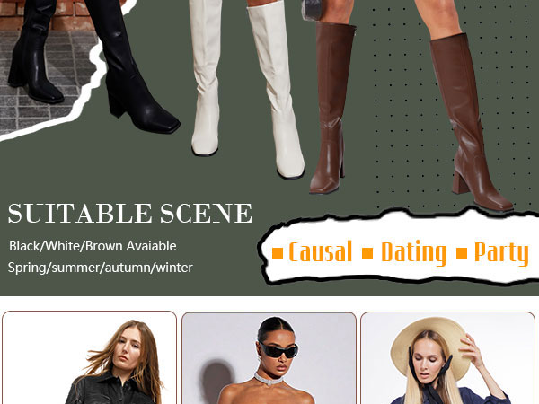 Womens Knee High Boots