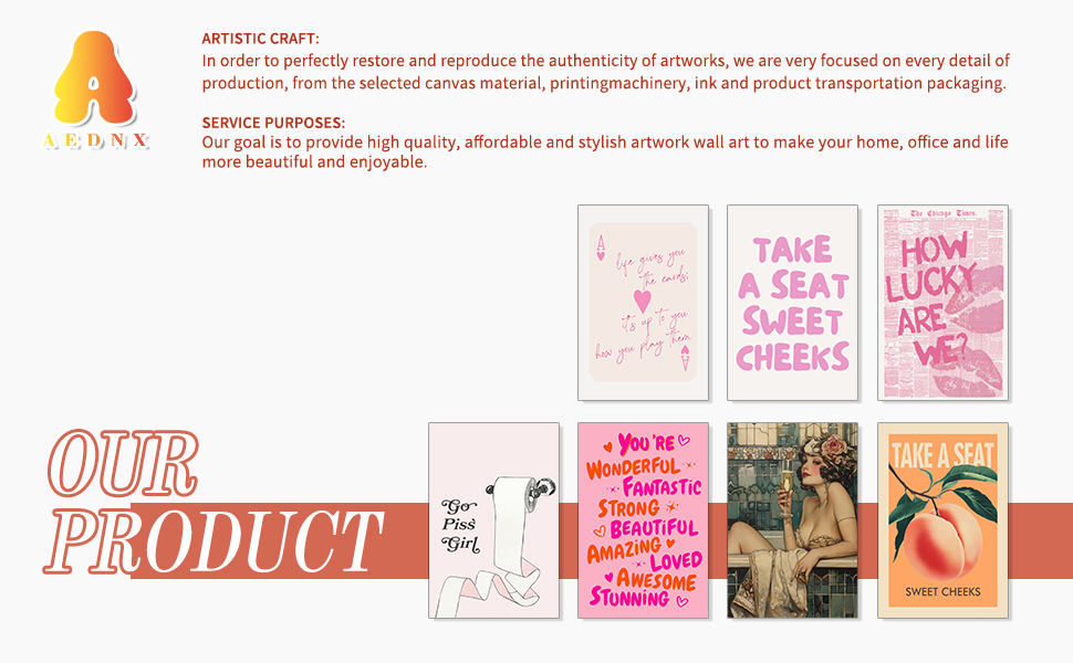 Pink Trendy Canvas Wall Art