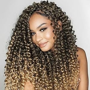Amazon.com : YXCHERISHAIR 8 Packs Curly Crochet Hair GoGo Curl