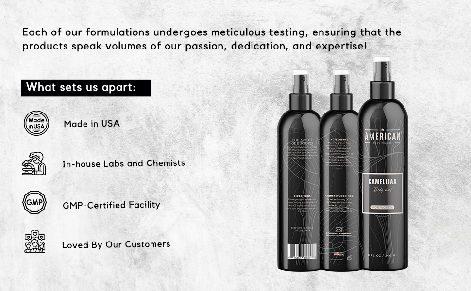 Camelliax Women Body Mist