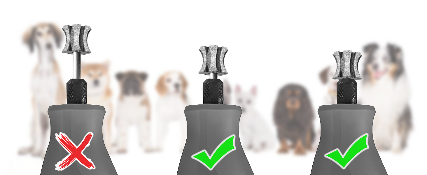 Dremel dog nail sawtooth bit