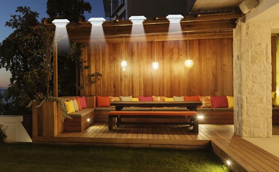 solar gutter light