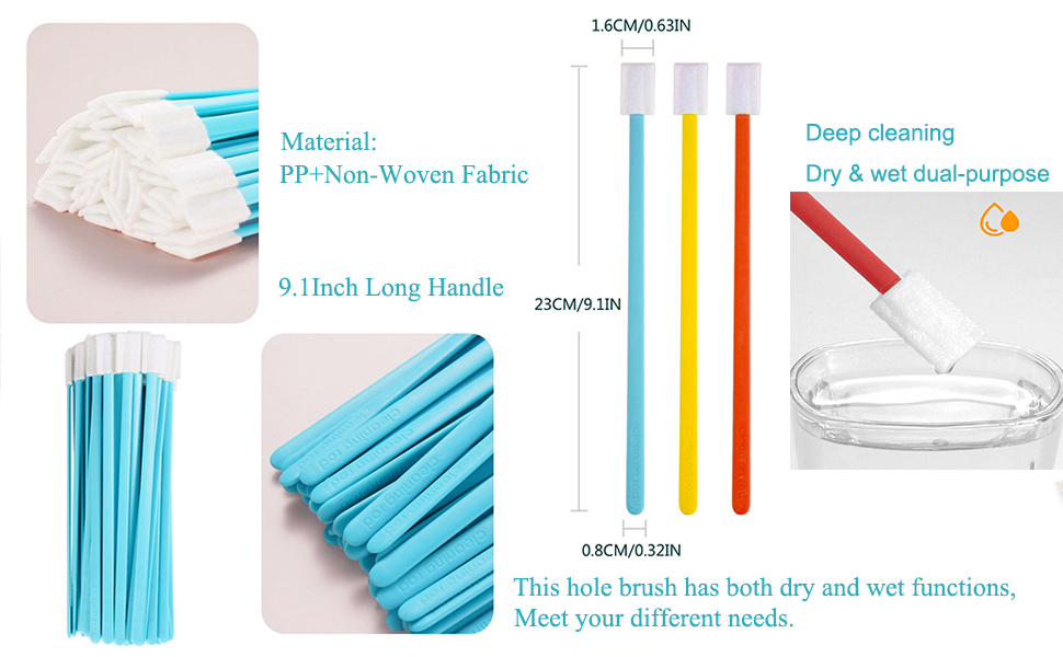 Disposable Crevice Cleaning Brush Tool kit