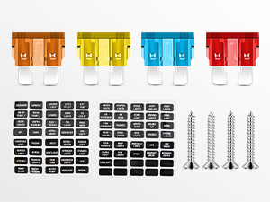 6 Way Fuse Relay Block with ACC Control