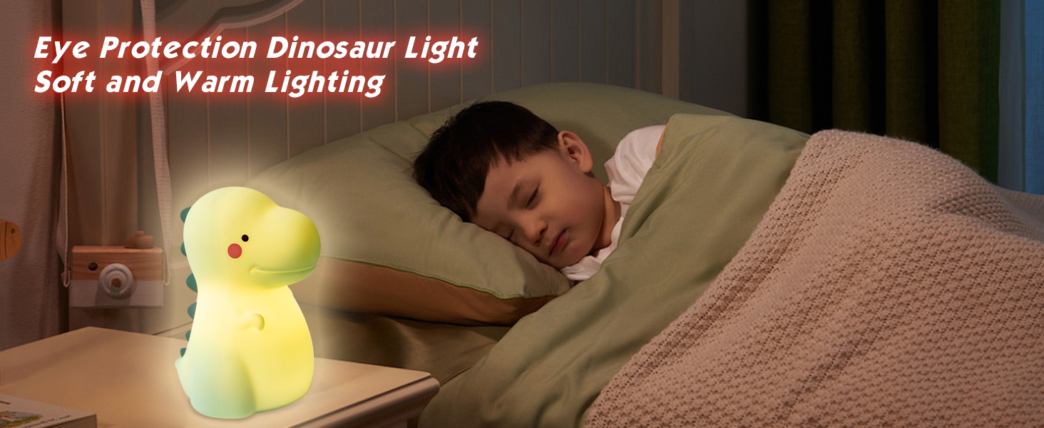 Cute Dinosaur Night Light