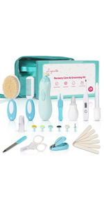 24 in 1 Baby Grooming Kit Green