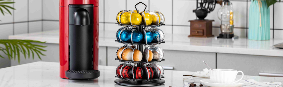 Flagship coffee pod holder