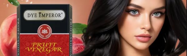 Dye Emperor Black Fruit Vinegar Hair Dye for Men