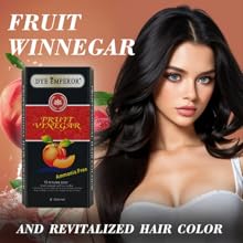 Dye Emperor Black Fruit Vinegar Hair Dye for Men