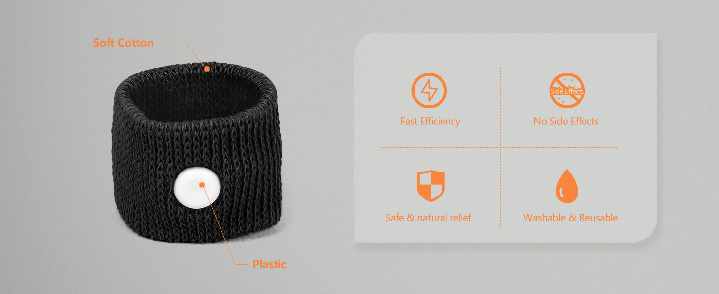 Cozyhealth Motion Sickness Wristband, AntiNausea