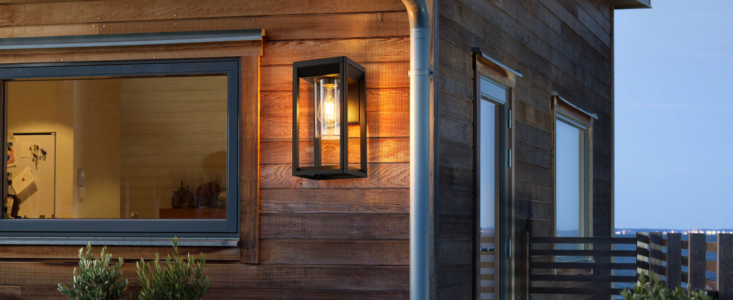 outside lights mains powered