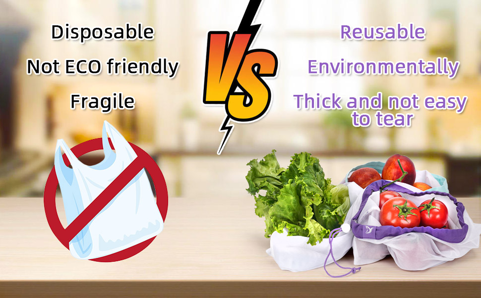 reusable produce bags washable