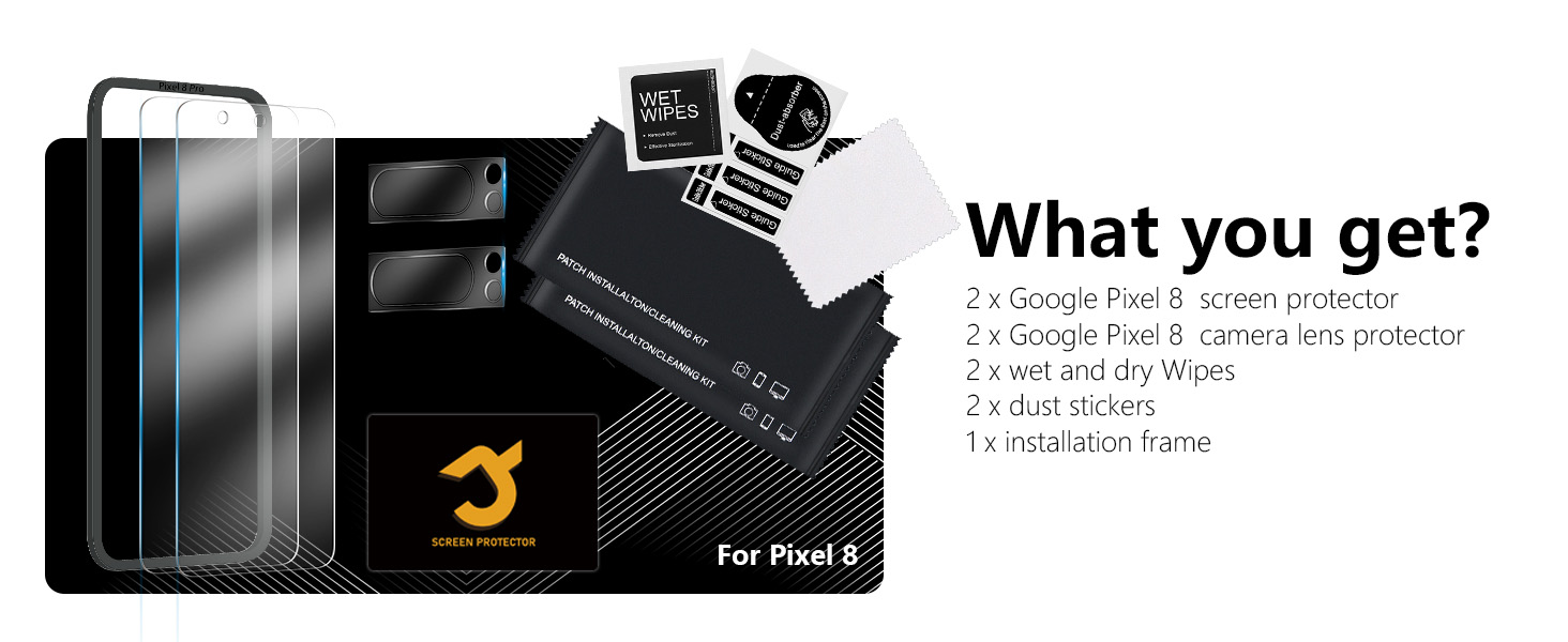 JZG Pixel 8 Screen Protctor