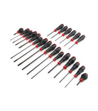 DRV41219-D High-Torque Black Oxide Blade Screwdriver Set, 