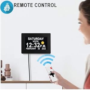 clock has remote control