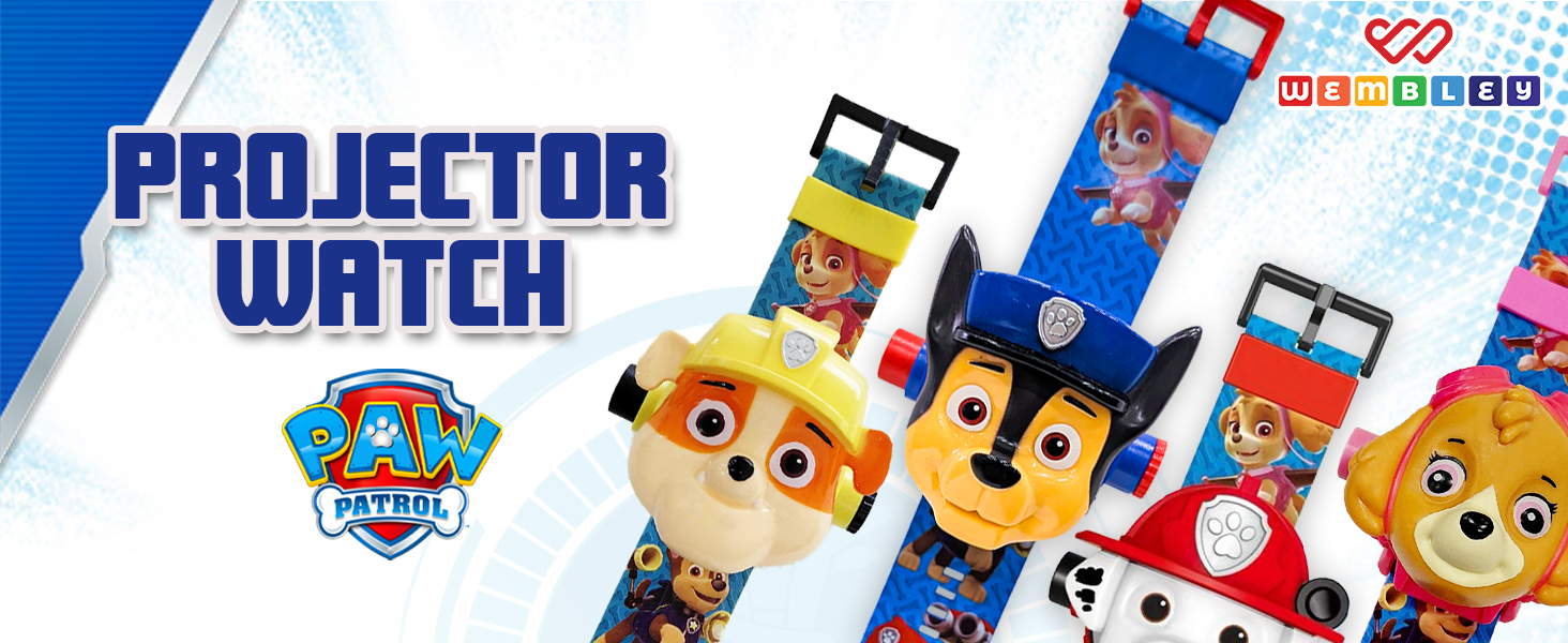 Wembley Paw Patrol Digital Projector Watch