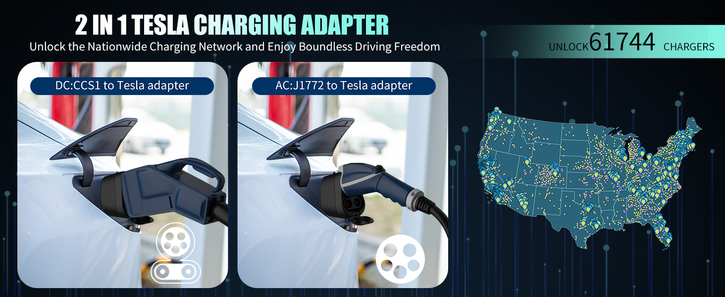tesla charger adapter