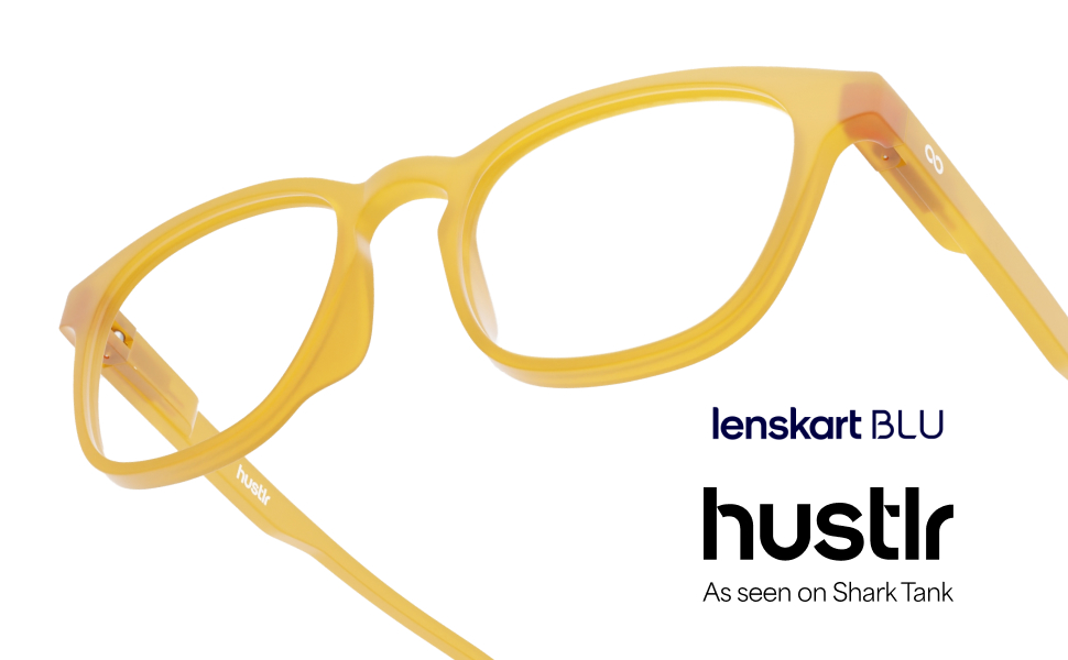 LENSKART BLU Hustlr Peyush Bansal Glasses For Eye Protection From