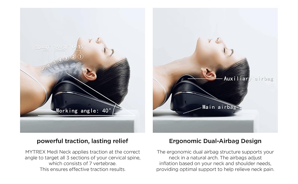 Amazon.com: MYTREX Neck Stretcher Cervical Traction Device