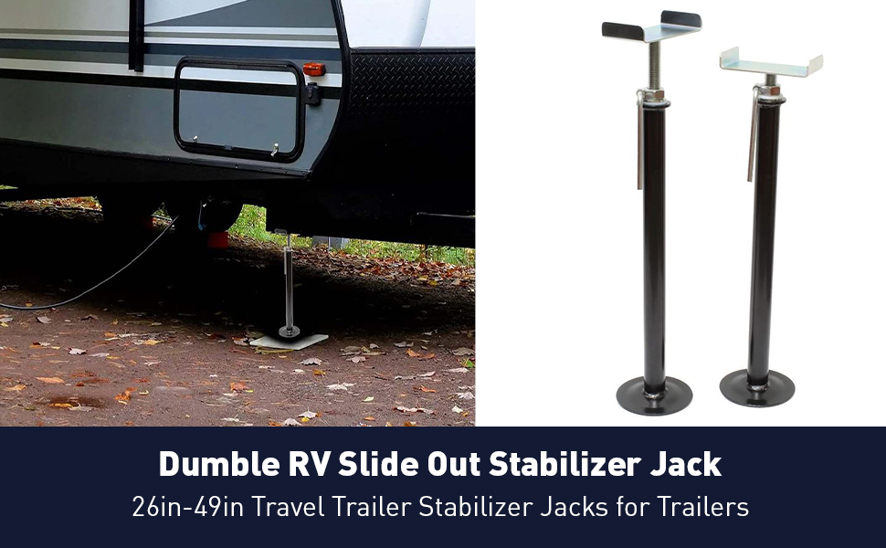 Dumble Heavy Duty RV Stabilizer Jacks for Travel Trailer