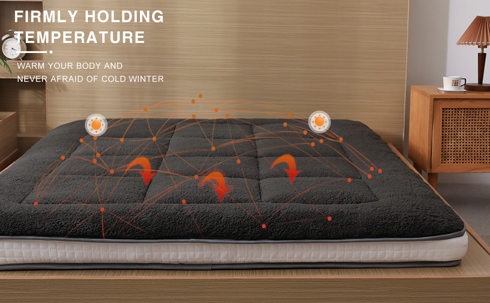 MAXYOYO Japanese Bed Futon Mattress Full Size, Floor Futon