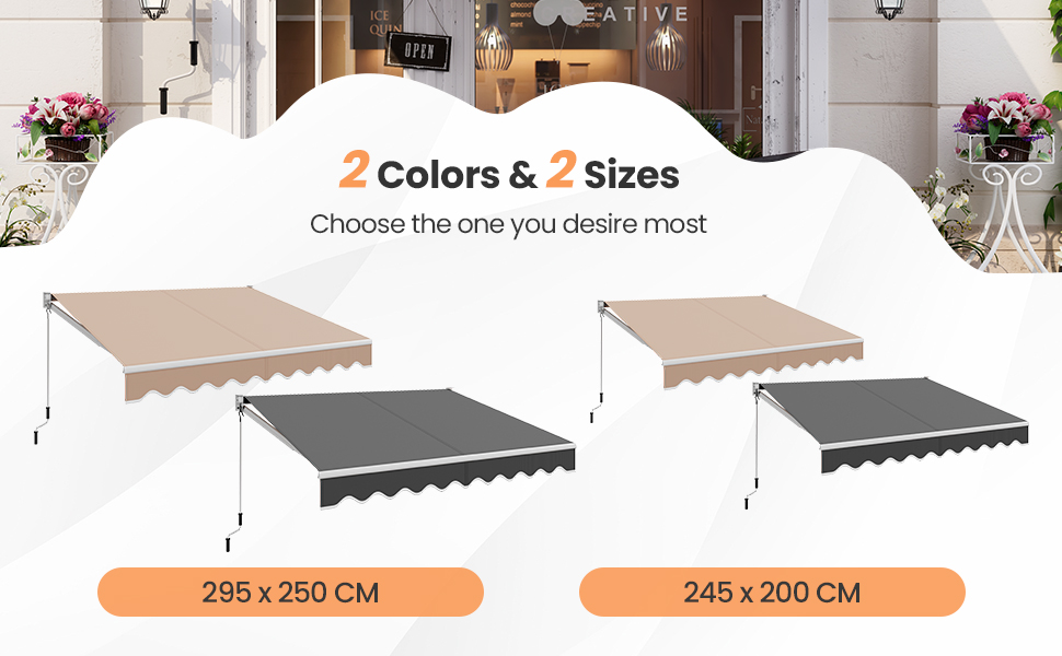 2 Colors &amp; 2 Sizes