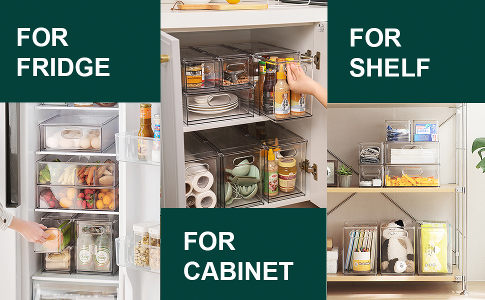 refrigerator organizer bin
