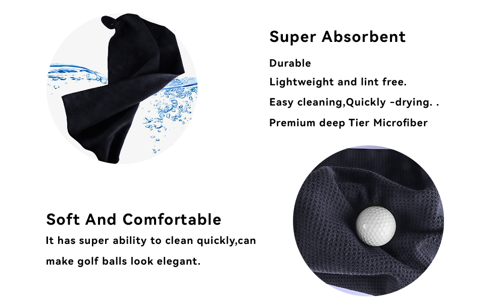 Golf Towel Magnetic Towel 