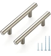 JOY DECOR 30 Pack 5 Inch Cabinet Pulls with 3 Inch Hole Center Stainless Steel Kitchen Cabinet Ha...