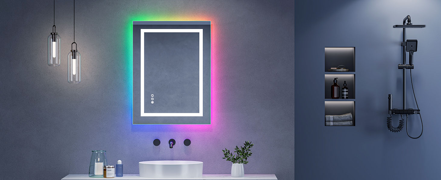 bathroom mirror