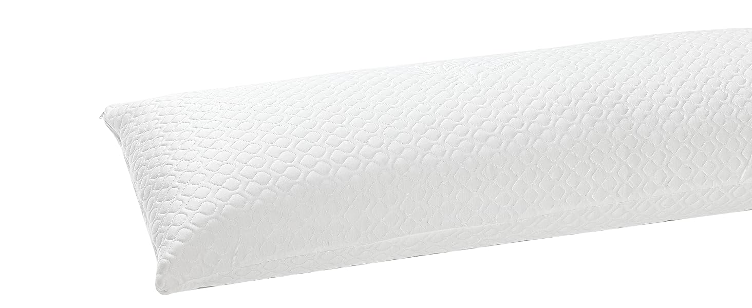 Rainmr Firm Body Pillow 1.5cm Cubies Memory Foam Pain