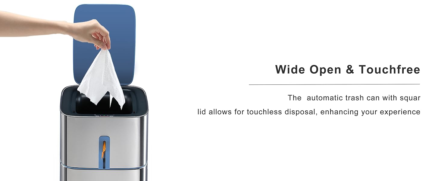 wide open & touchless