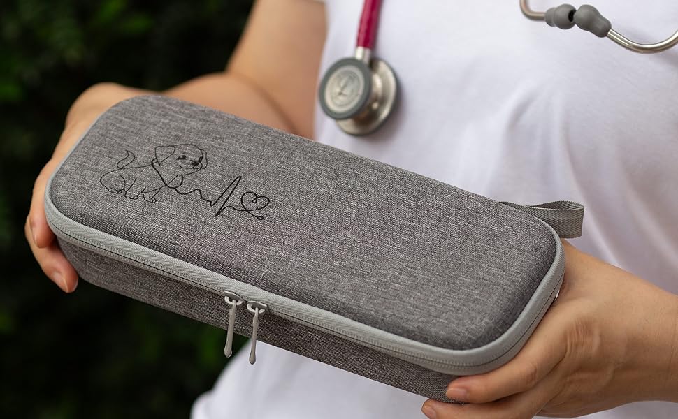 ButterFox Stethoscope Case For Nurses with Divider and ID