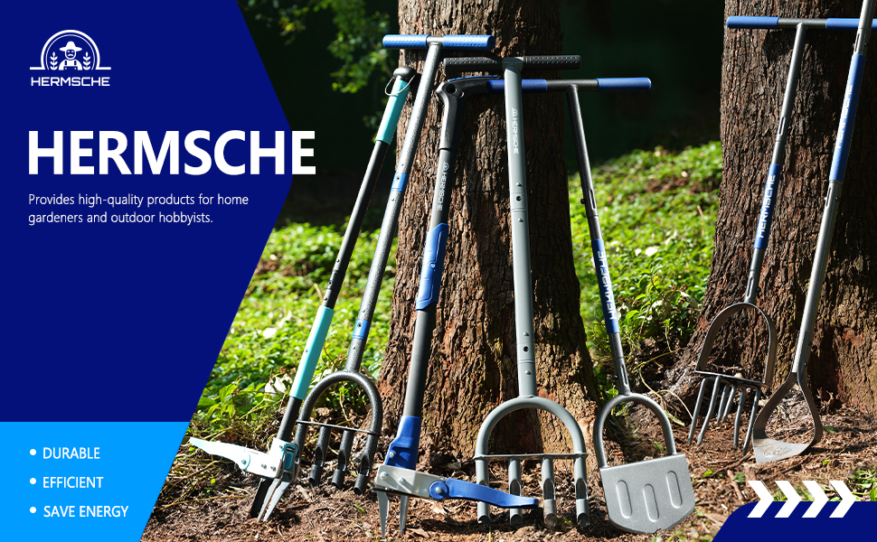 Hermsche Manual Edger Lawn Tool Half Moon Edger Chopper